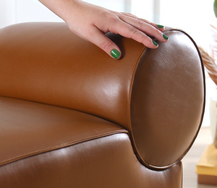Atelier Del Sofa Rohin Deri Puf - Marrón Atelier Del Sofa Rohin Deri Puf - Marrón